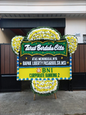 Papan Bunga Duka di Baruga