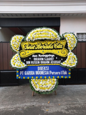 Papan Bunga Duka di Baruga